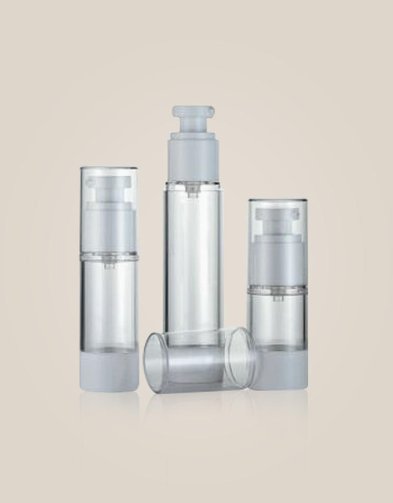 ZH-P084-3B Cosmetic Airless Plastic Cream Bottle 