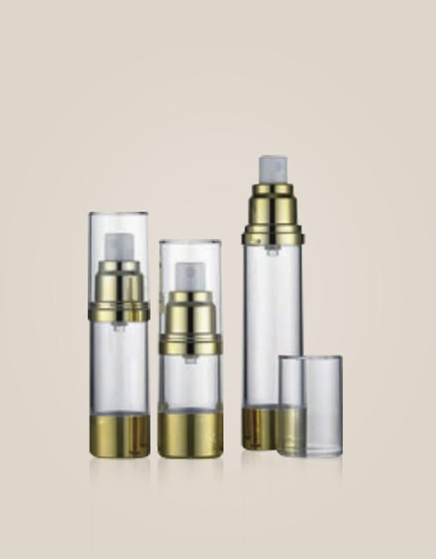 ZH-P083A Airless Lotion Bottle With Aluminum Cap