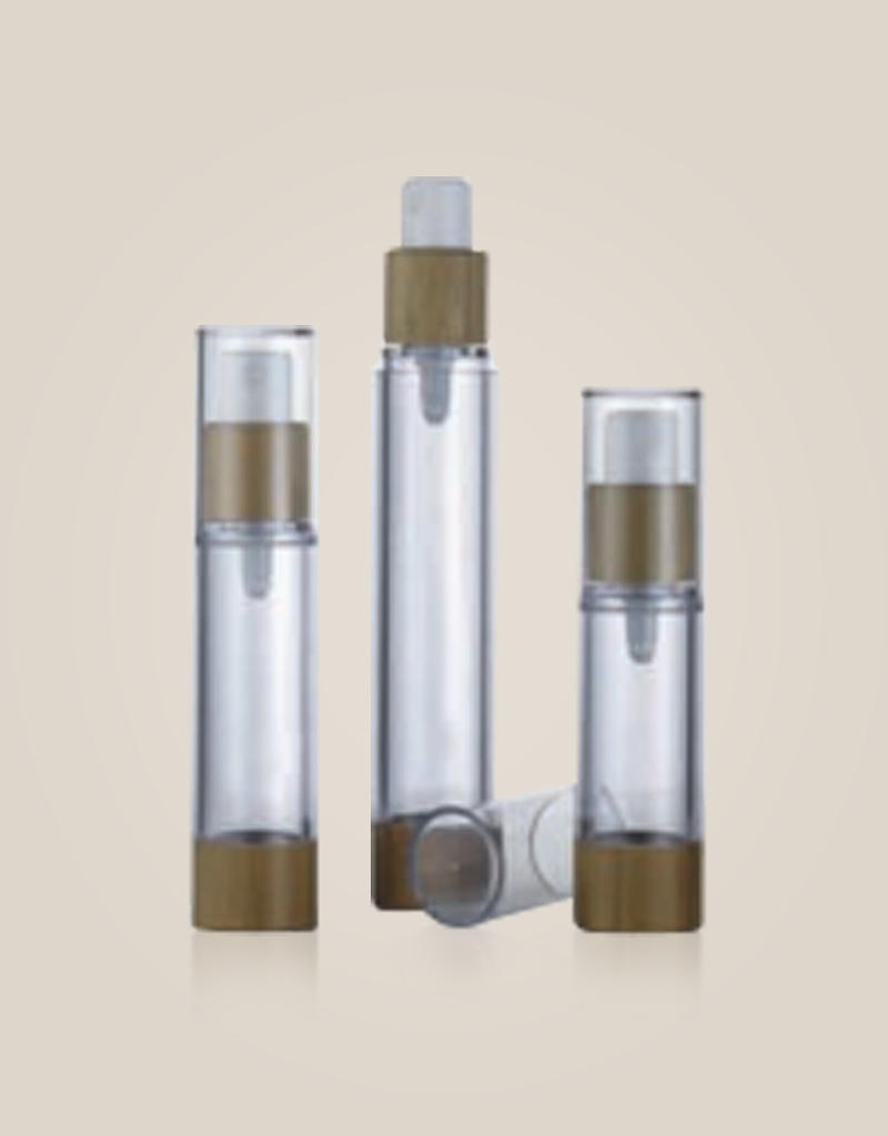 ZH-P075A Eco Friendly Bamboo Airless Bottle 