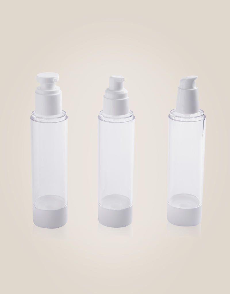 ZH-P094-4 White Frosted Matte Plastic Lotion Bottle