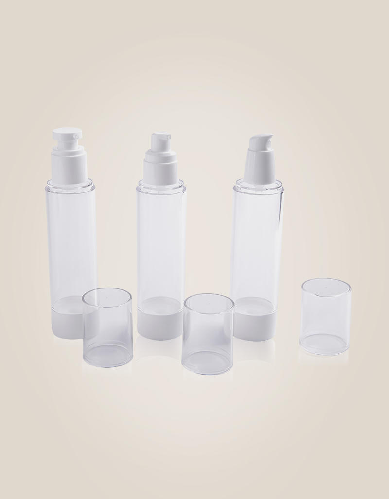 ZH-P094-4 White Frosted Matte Plastic Lotion Bottle